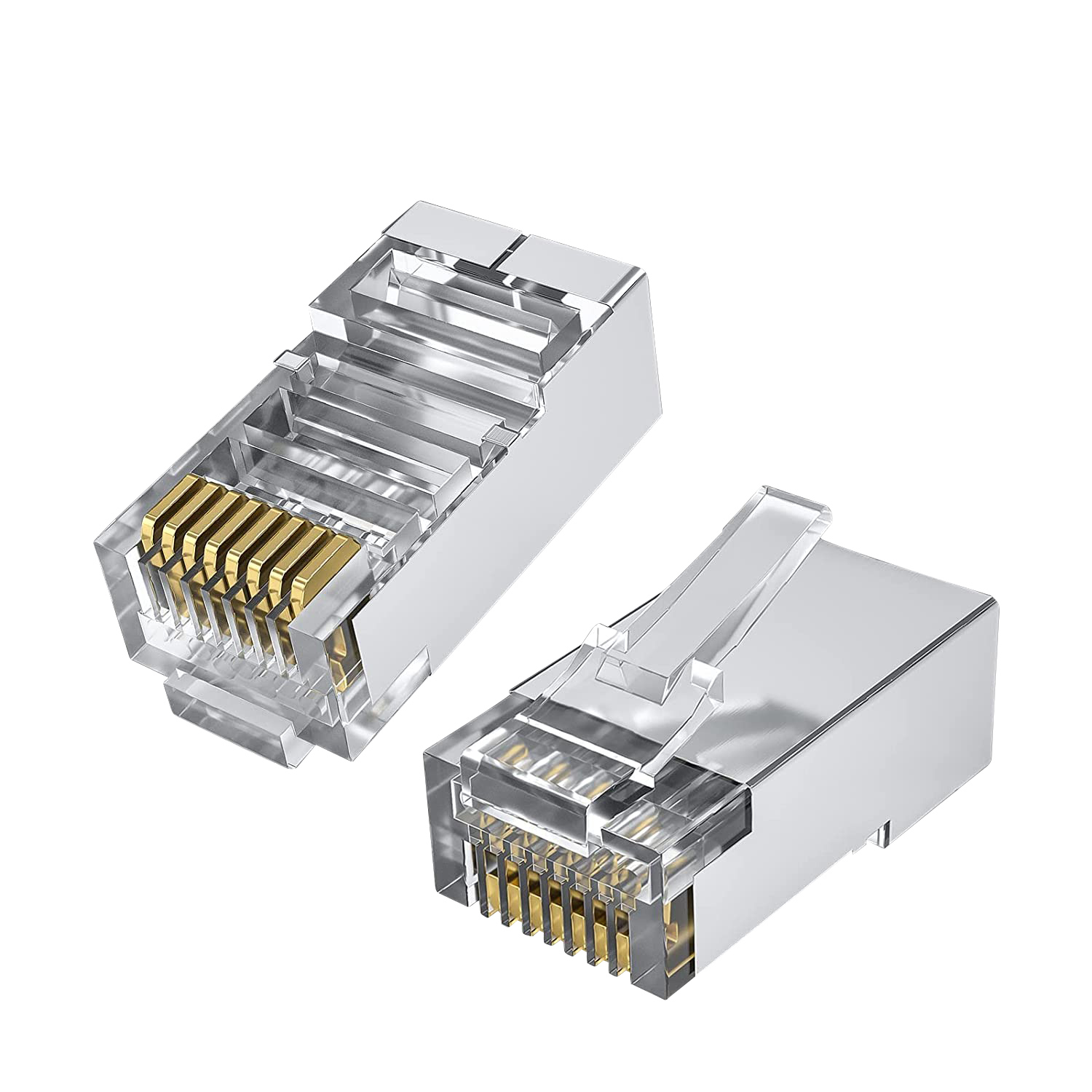 Enchufe modular CAT6 STP 8P8C RJ45