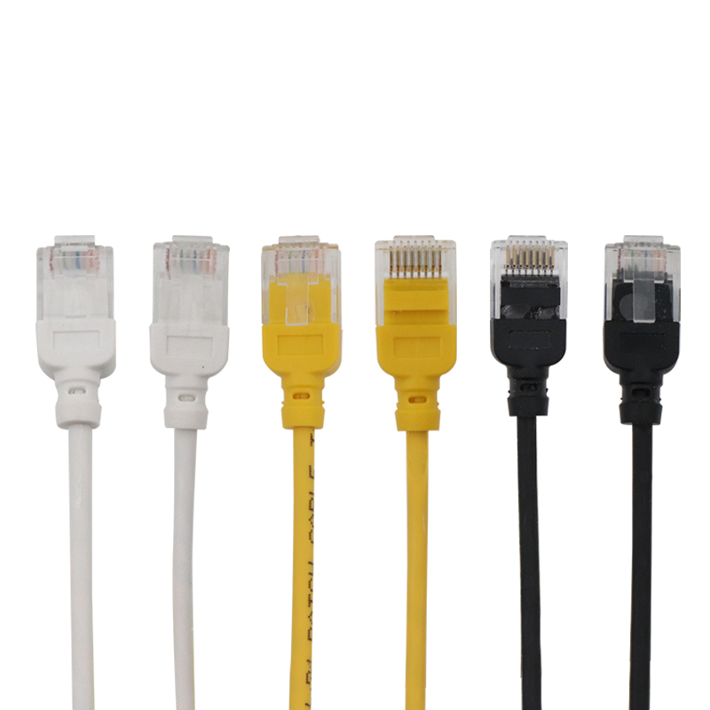 Cable de conexión delgado de cobre desnudo CAT6A UTP 30AWG LSZH