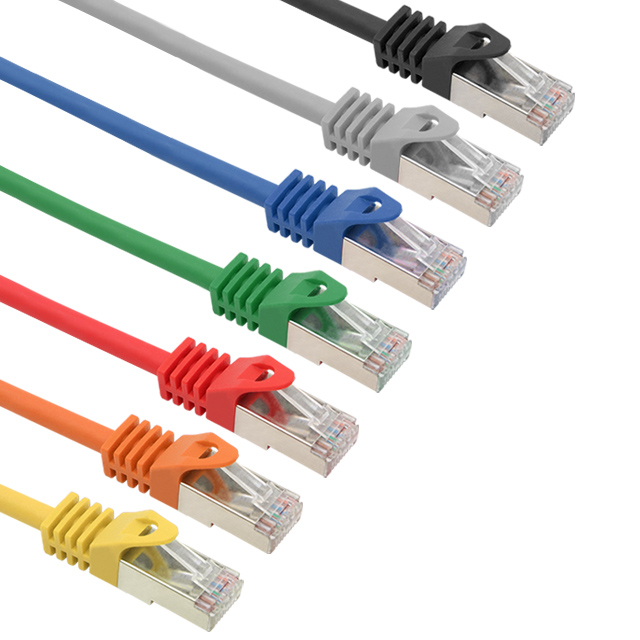 Cable de conexión de cobre desnudo CAT7 SSTP 26AWG LSZH