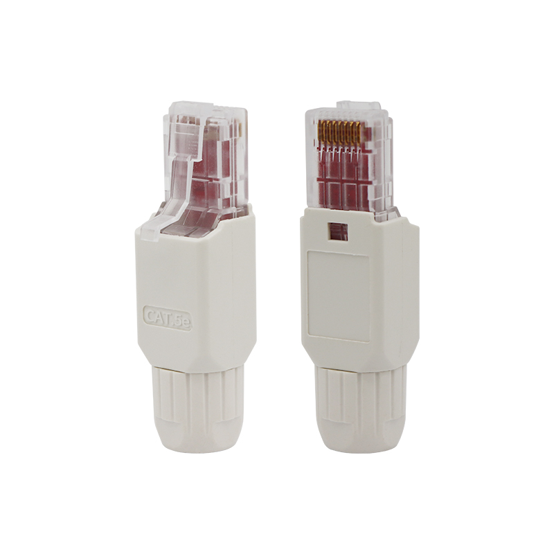 CAT5e Enchufe nuevo de la terminación del campo RJ45 de tipo sin blindaje ni herramientas