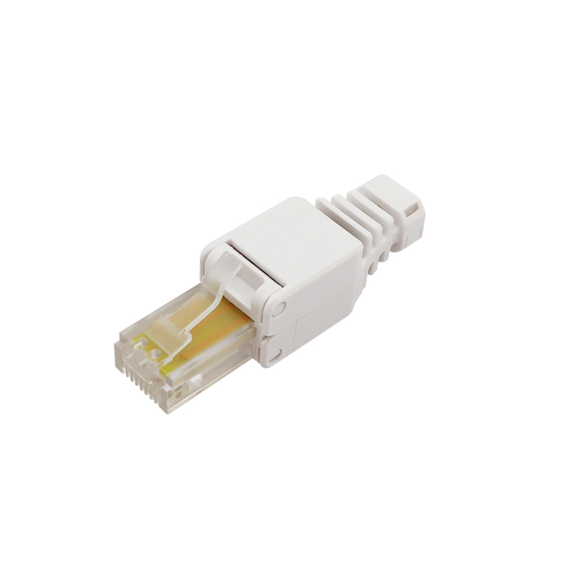 Enchufe de terminación de campo RJ45 sin herramientas, sin blindaje, CAT5e