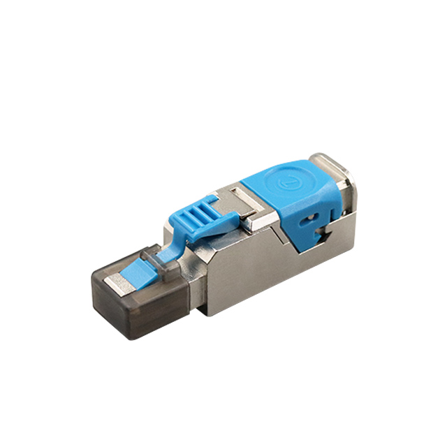 Conector de terminación de campo CAT7 FTP RJ45 sin herramientas con bloqueo