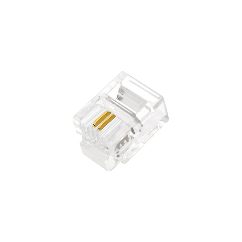 CAT3 6P2C RJ11 Enchufe modular sin blindaje