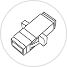 Adaptador de fibra óptica