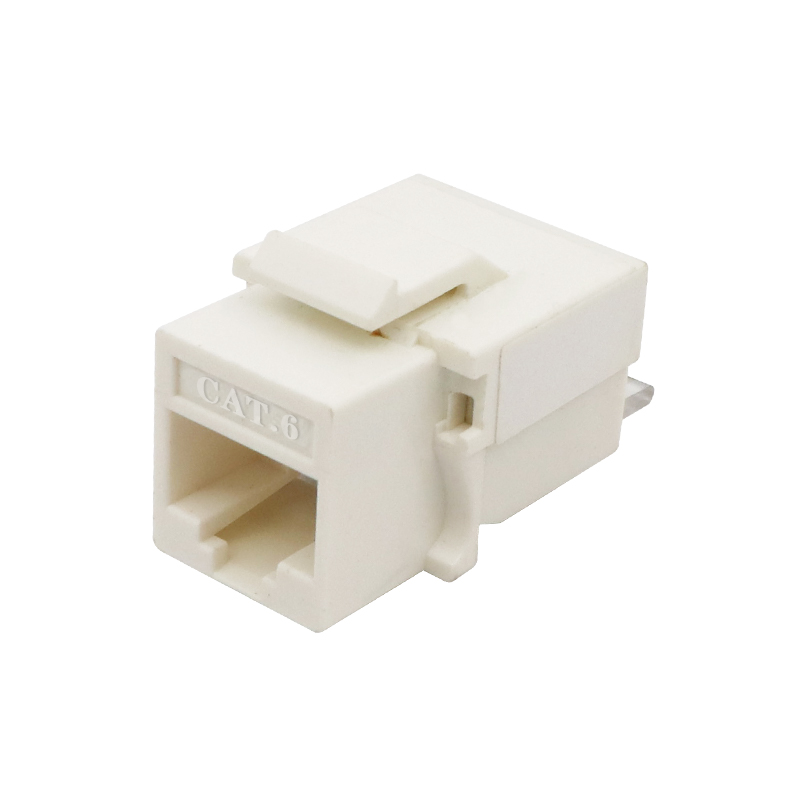 Conector trapezoidal sin herramientas CAT6 de 90 grados sin blindaje