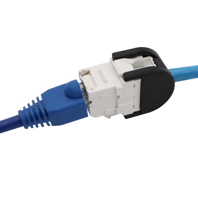 CAT6 UTP tipo trapezoidal Jack 3M sin herramientas de 180 grados