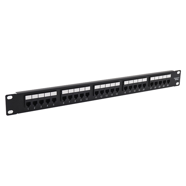 UTP CAT3 Panel de conexión de 19'' 1U y 25 puertos