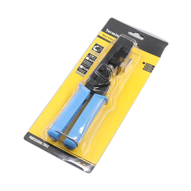 Herramienta de terminación de velocidad de perforación trapezoidal Jack RJ45 para PX-T-DS de 180 grados