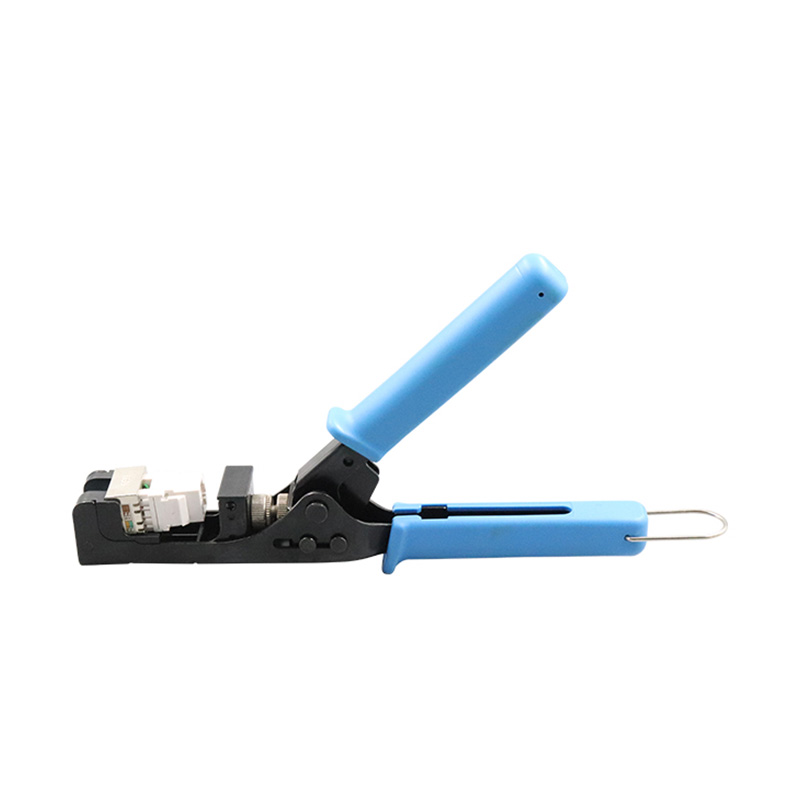 Herramienta de terminación de velocidad de perforación trapezoidal Jack RJ45 para PX-T-DS de 180 grados