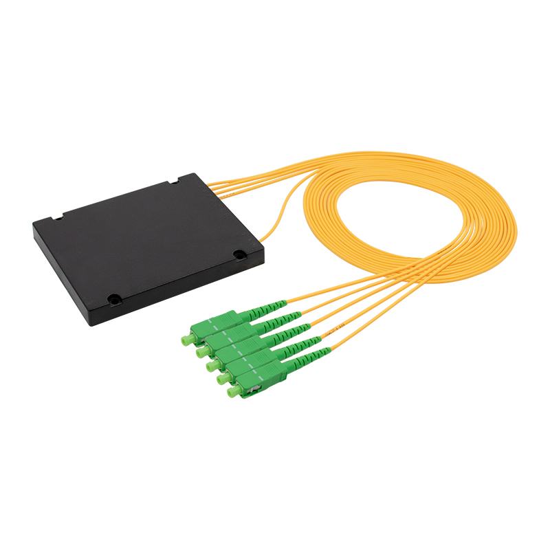 Divisor PLc de fibra óptica monomodo simplex SC/APC