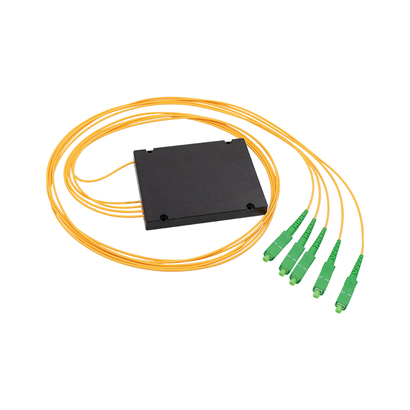 Divisor PLc de fibra óptica monomodo simplex SC/APC